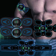 Abdominal training stickers