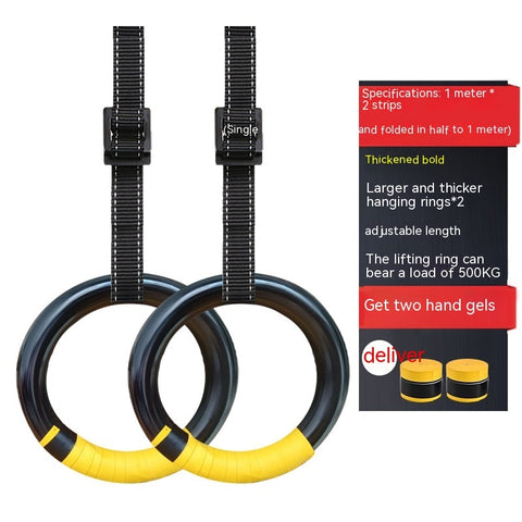 Home Pull-up Round Rings Fitness Equipment